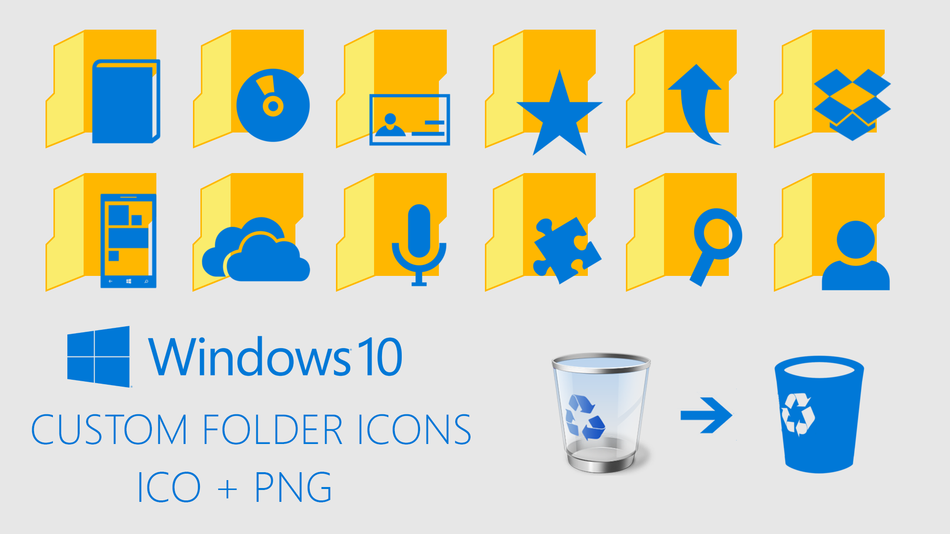 download folder icons windows 10